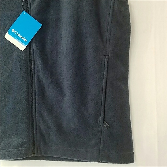 COLUMBIA Navy Blue Vest NWT Size Large - Picture 4 of 7